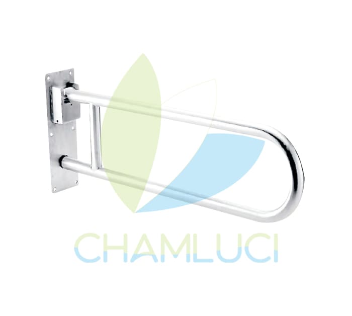 agarradera de acero rebatible