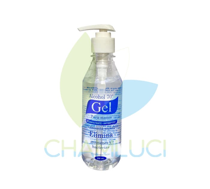 Alcohol en gel de 250 ml