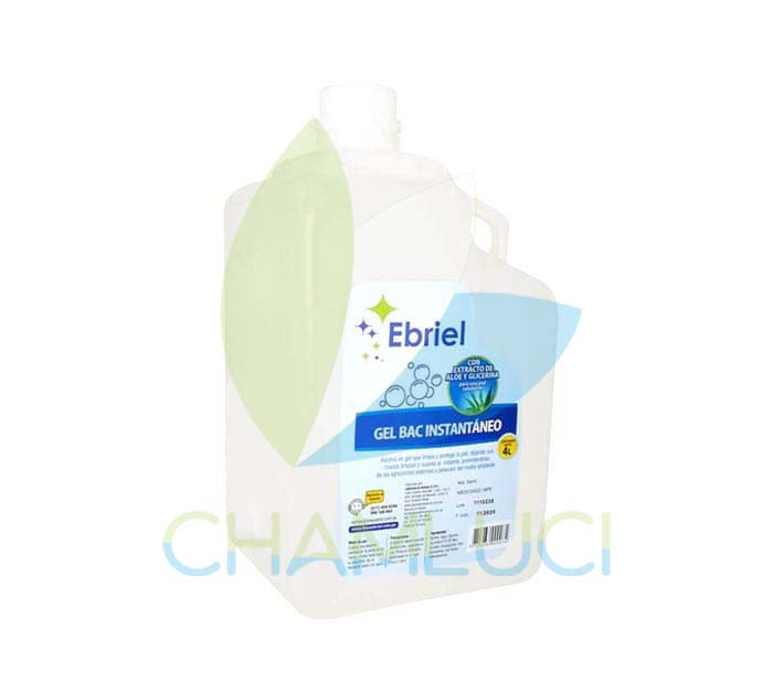Gel alcohol 4 litros