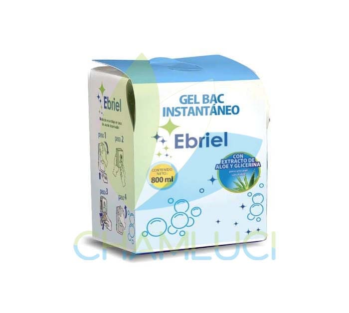 Gel antibacterial sachet de 800 ml