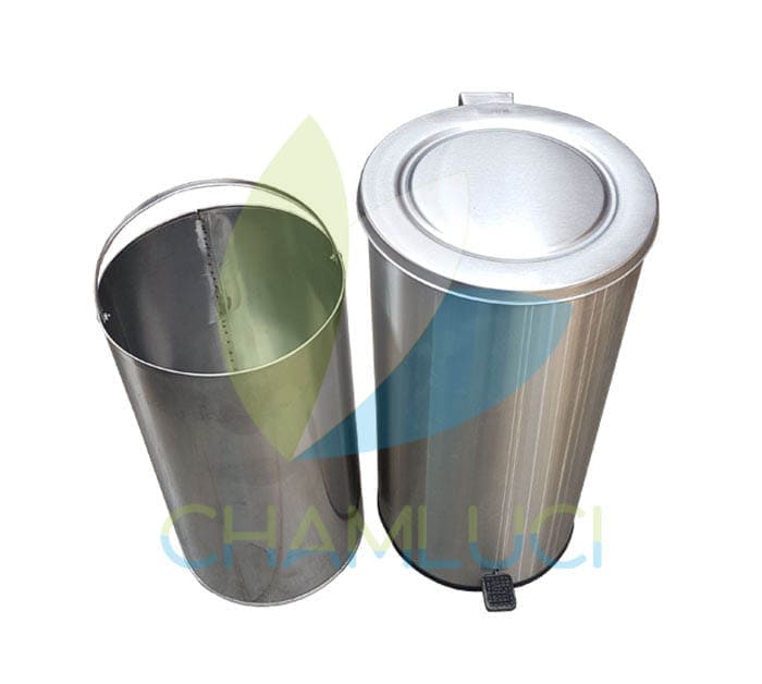 Tacho con pedal de acero-3